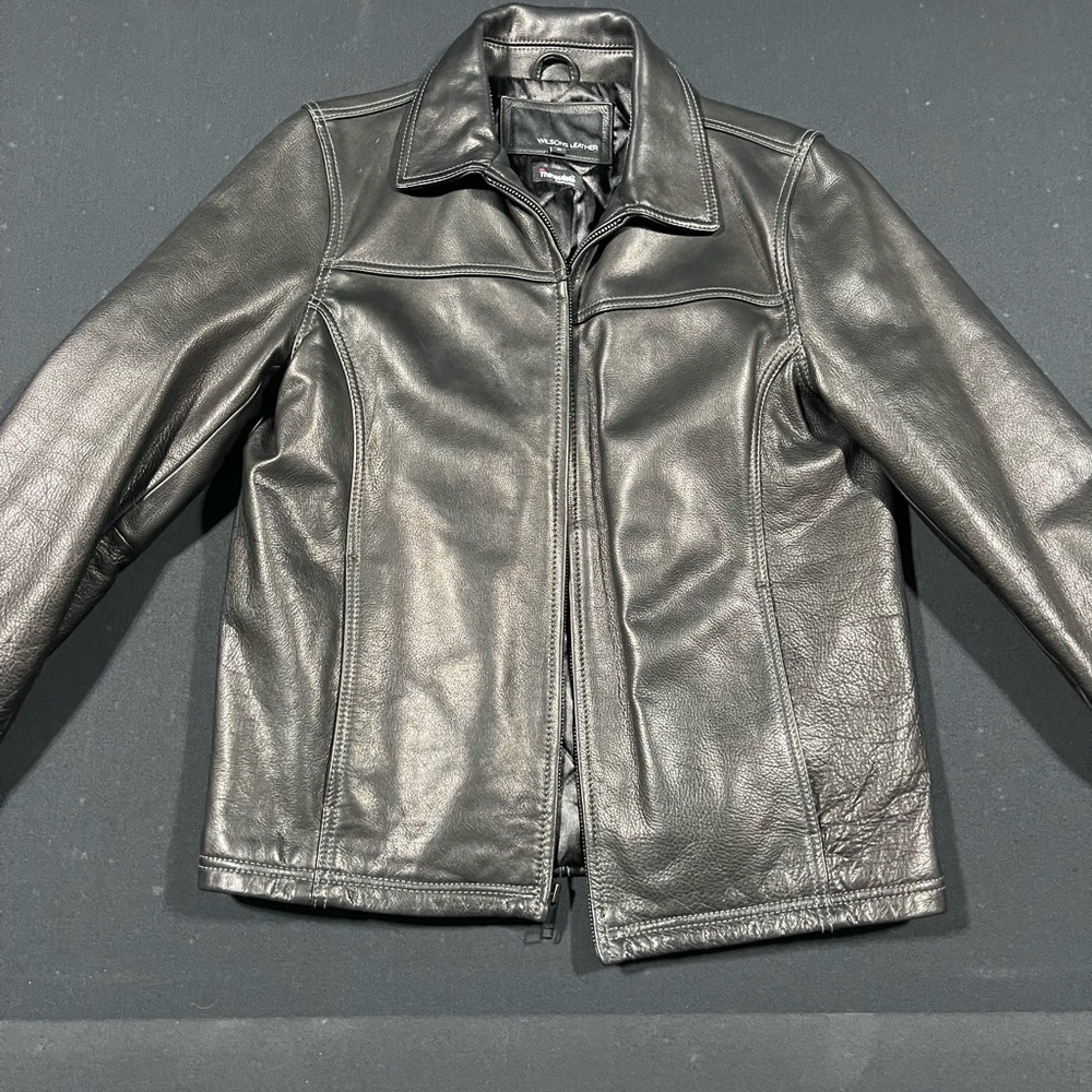 Wilsons Leather Men's Charcoal Jacket
